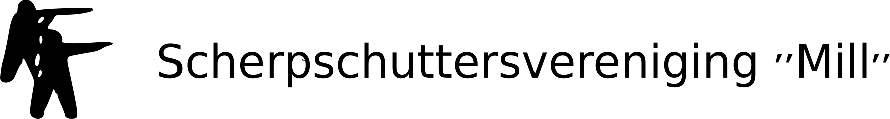 Logo for Scherpschuttersvereniging Mill